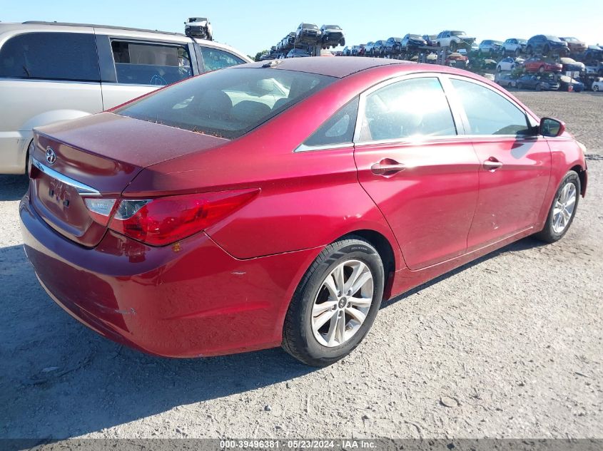 2013 Hyundai Sonata Gls VIN: 5NPEB4AC6DH658611 Lot: 39496381