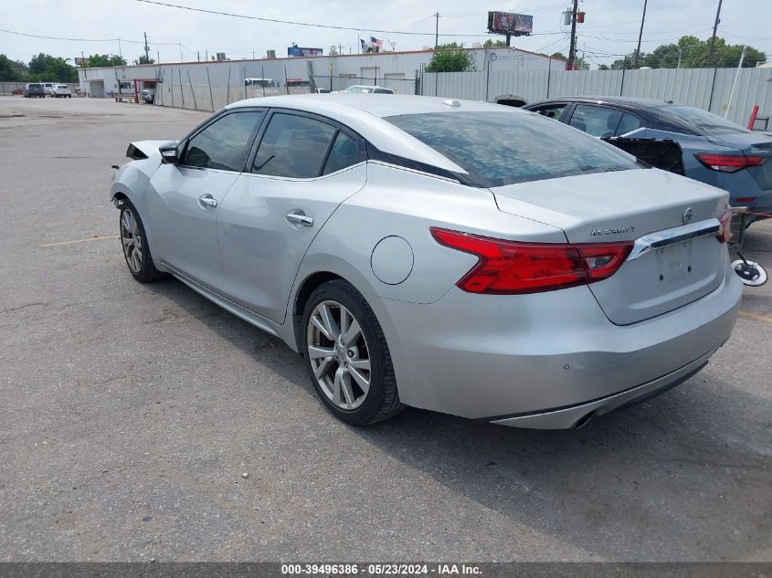 2017 Nissan Maxima 3.5 Sv VIN: 1N4AA6AP3HC448698 Lot: 39496386