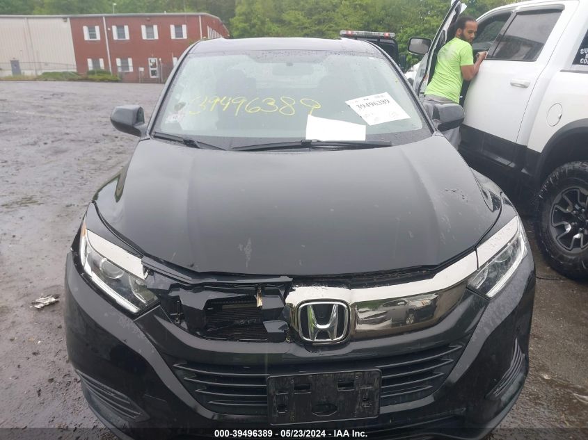 2019 Honda Hr-V Lx VIN: 3CZRU6H34KG712419 Lot: 39496389