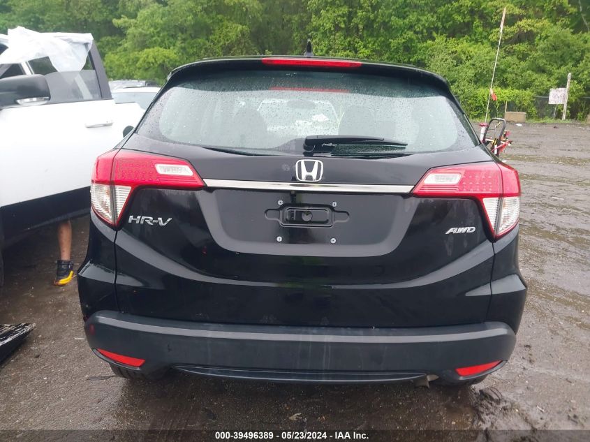 2019 Honda Hr-V Lx VIN: 3CZRU6H34KG712419 Lot: 39496389