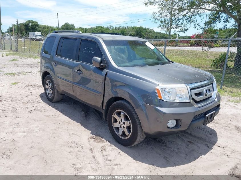 2011 Honda Pilot Ex-L VIN: 5FNYF3H66BB031110 Lot: 39496394