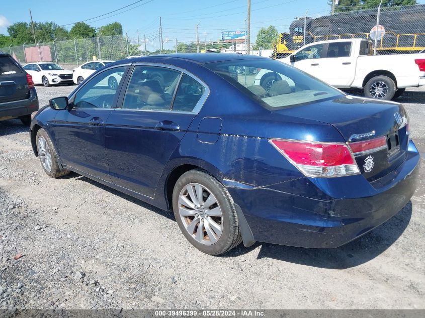 2011 Honda Accord 2.4 Ex VIN: 1HGCP2F77BA078105 Lot: 39496399