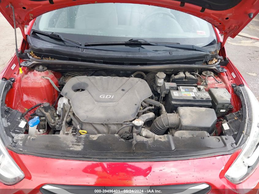 2015 Hyundai Accent Gls VIN: KMHCT4AE4FU836123 Lot: 39496401