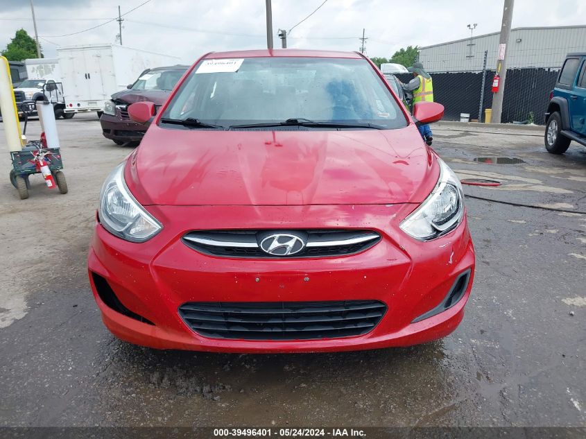 2015 Hyundai Accent Gls VIN: KMHCT4AE4FU836123 Lot: 39496401
