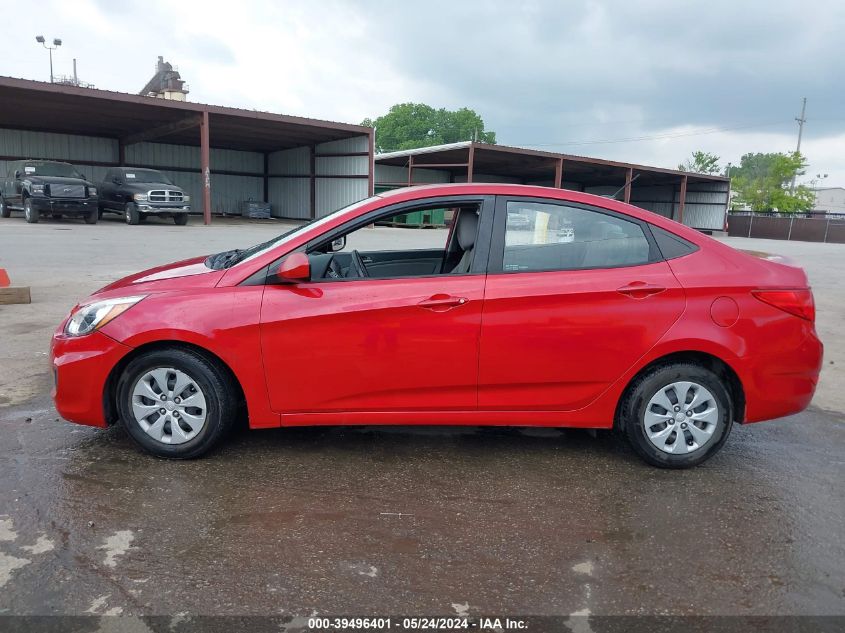 2015 Hyundai Accent Gls VIN: KMHCT4AE4FU836123 Lot: 39496401
