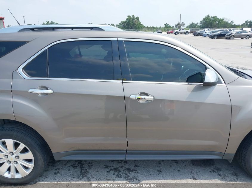 2011 Chevrolet Equinox Ltz VIN: 2CNFLFE54B6295649 Lot: 39496406