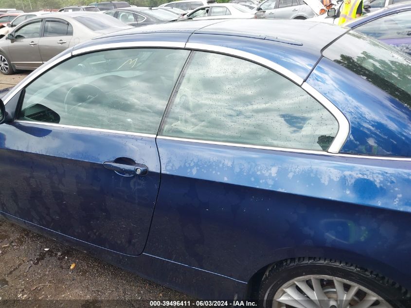 2011 BMW 335I VIN: WBADX7C5XBE580230 Lot: 39496411