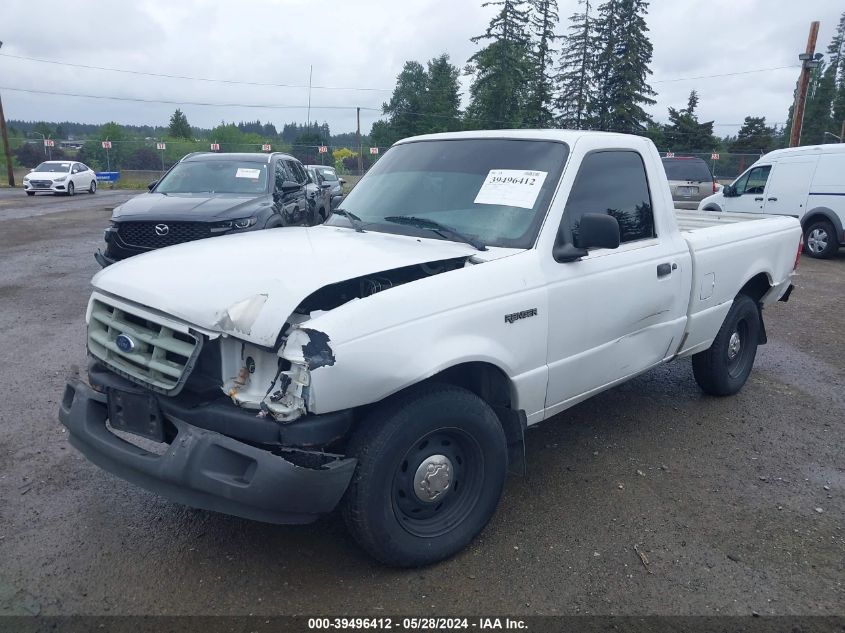 2001 Ford Ranger Xl/Xlt VIN: 1FTYR10D41PB77371 Lot: 39496412