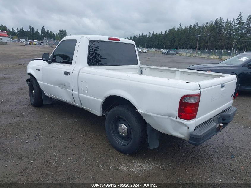 2001 Ford Ranger Xl/Xlt VIN: 1FTYR10D41PB77371 Lot: 39496412