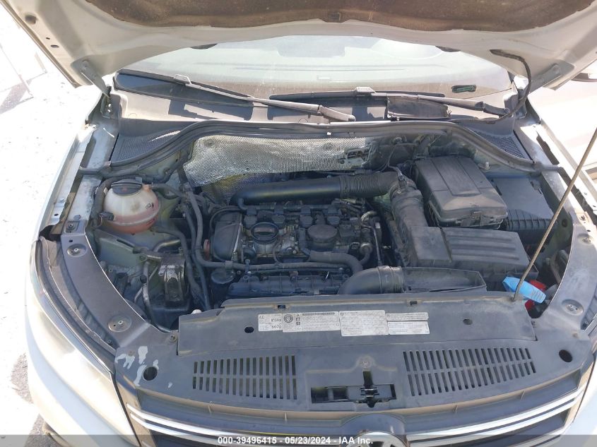 2012 Volkswagen Tiguan Se VIN: WVGBV7AX9CW538451 Lot: 39496415