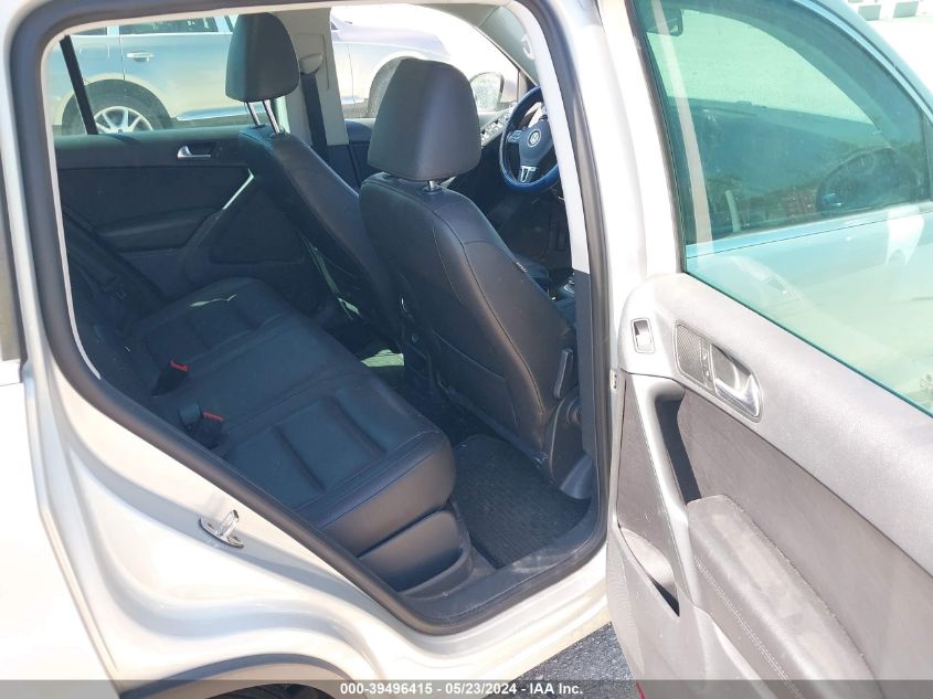 2012 Volkswagen Tiguan Se VIN: WVGBV7AX9CW538451 Lot: 39496415