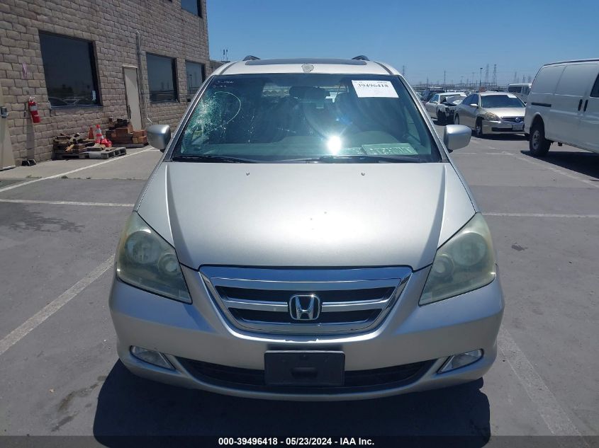 2006 Honda Odyssey Touring VIN: 5FNRL38806B020530 Lot: 39496418