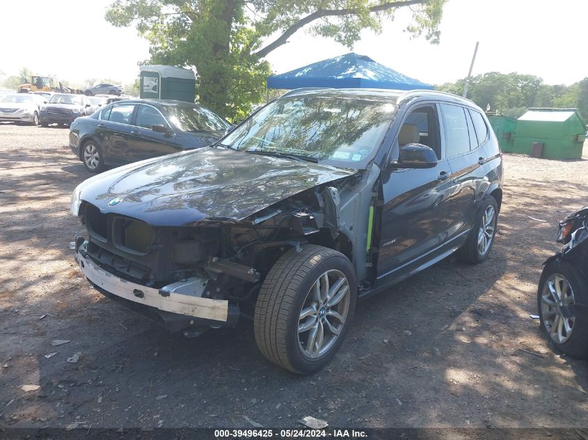 2016 BMW X3 xDrive28I VIN: 5UXWX9C59G0D90139 Lot: 39496425