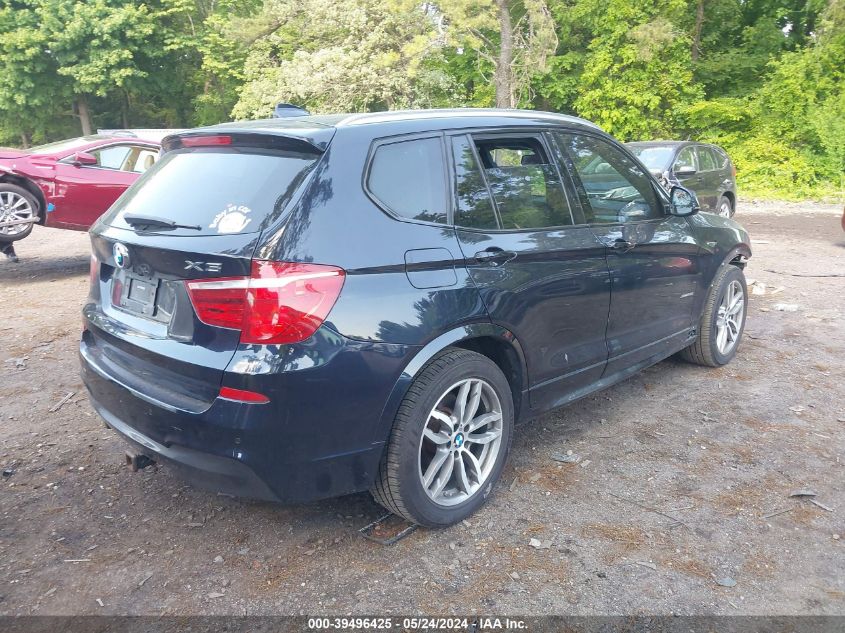 2016 BMW X3 XDRIVE28I - 5UXWX9C59G0D90139