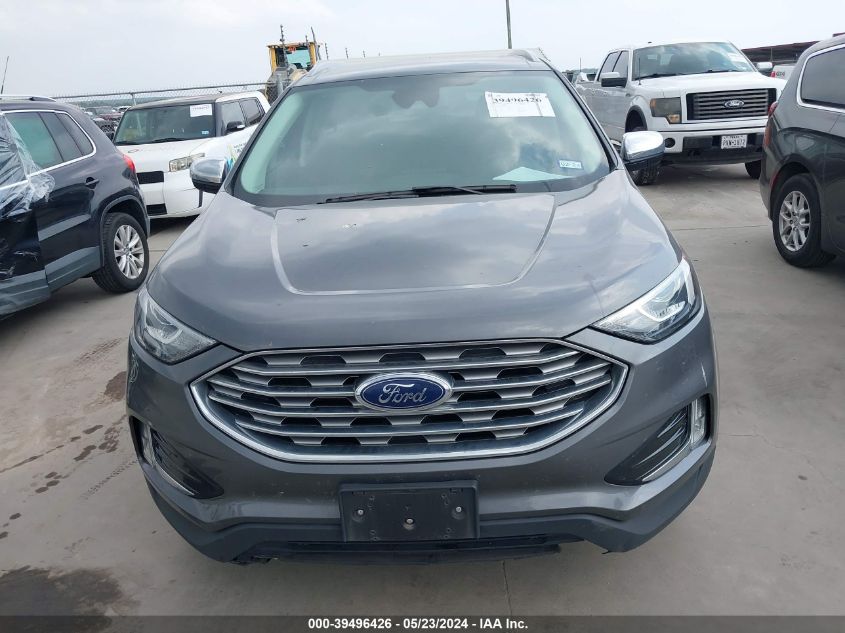 2021 Ford Edge Sel VIN: 2FMPK3J93MBA36837 Lot: 39496426