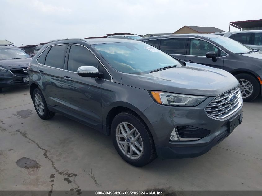 2021 Ford Edge Sel VIN: 2FMPK3J93MBA36837 Lot: 39496426