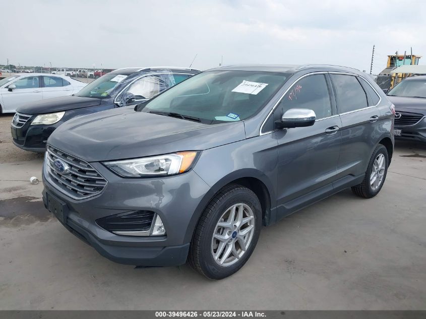 2021 Ford Edge Sel VIN: 2FMPK3J93MBA36837 Lot: 39496426