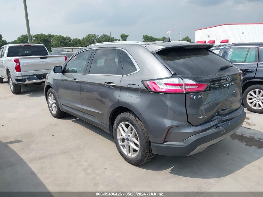 2021 Ford Edge Sel VIN: 2FMPK3J93MBA36837 Lot: 39496426