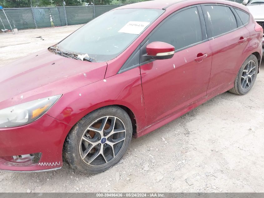 2015 Ford Focus Se VIN: 1FADP3K25FL240395 Lot: 39496436