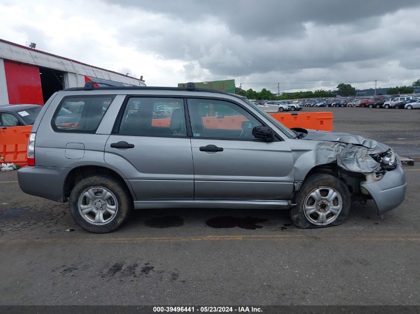 2007 Subaru Forester 2.5X VIN: JF1SG63697H729834 Lot: 39496441