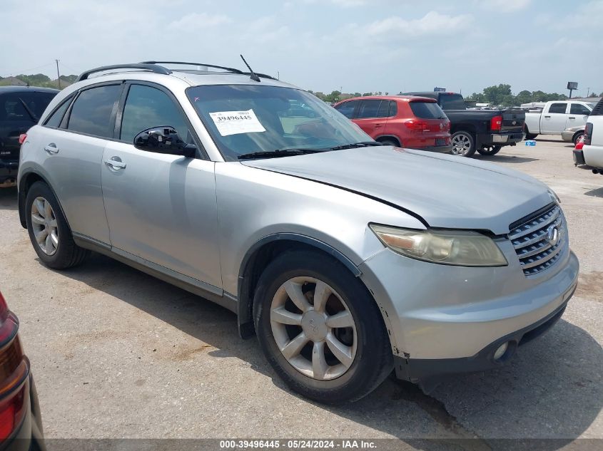 2005 Infiniti Fx35 VIN: JNRAS08W95X215690 Lot: 39496445