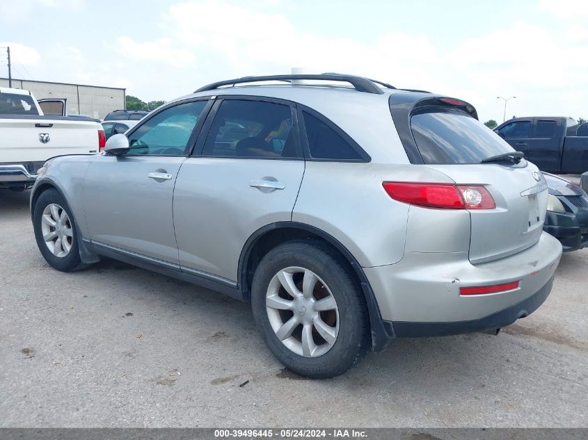 2005 Infiniti Fx35 VIN: JNRAS08W95X215690 Lot: 39496445