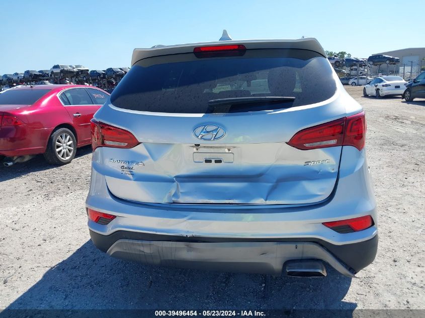 2018 Hyundai Santa Fe Sport 2.4L VIN: 5XYZU3LB3JG525060 Lot: 39496454