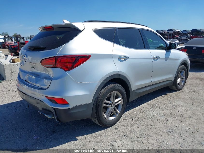 2018 Hyundai Santa Fe Sport 2.4L VIN: 5XYZU3LB3JG525060 Lot: 39496454