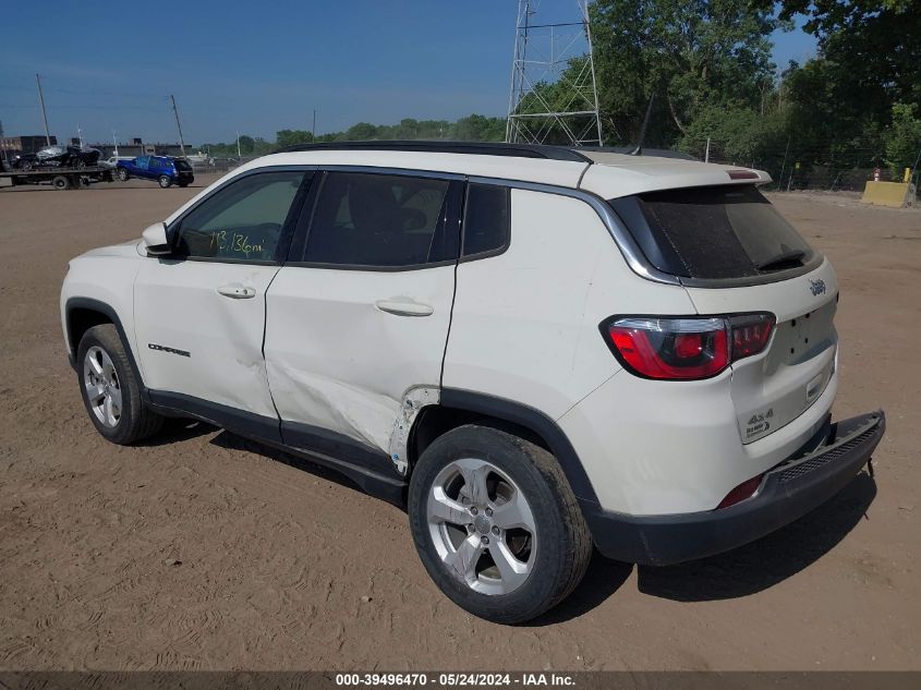 2018 Jeep Compass Latitude 4X4 VIN: 3C4NJDBB8JT412003 Lot: 39496470