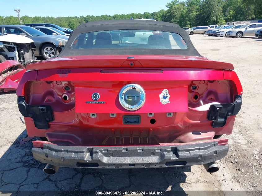 2010 Ford Mustang Gt/Gt Premium VIN: 1ZVBP8FH6A5169649 Lot: 39496472