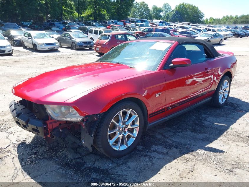 2010 Ford Mustang Gt/Gt Premium VIN: 1ZVBP8FH6A5169649 Lot: 39496472