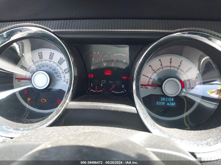 2010 Ford Mustang Gt/Gt Premium VIN: 1ZVBP8FH6A5169649 Lot: 39496472