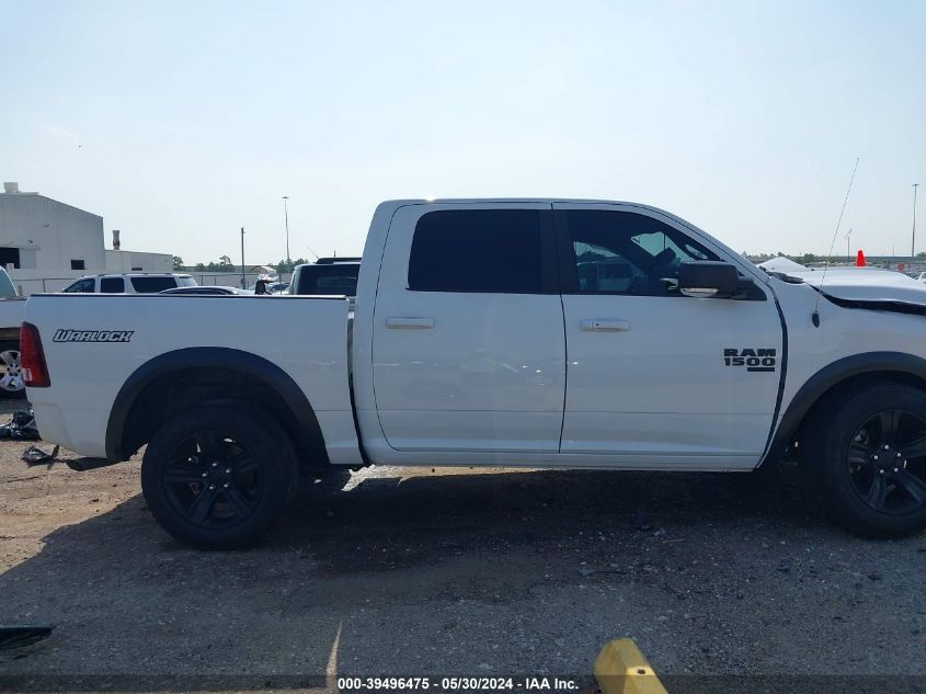 2022 Ram 1500 Classic Warlock 4X2 5'7 Box VIN: 1C6RR6LG8NS221891 Lot: 39496475