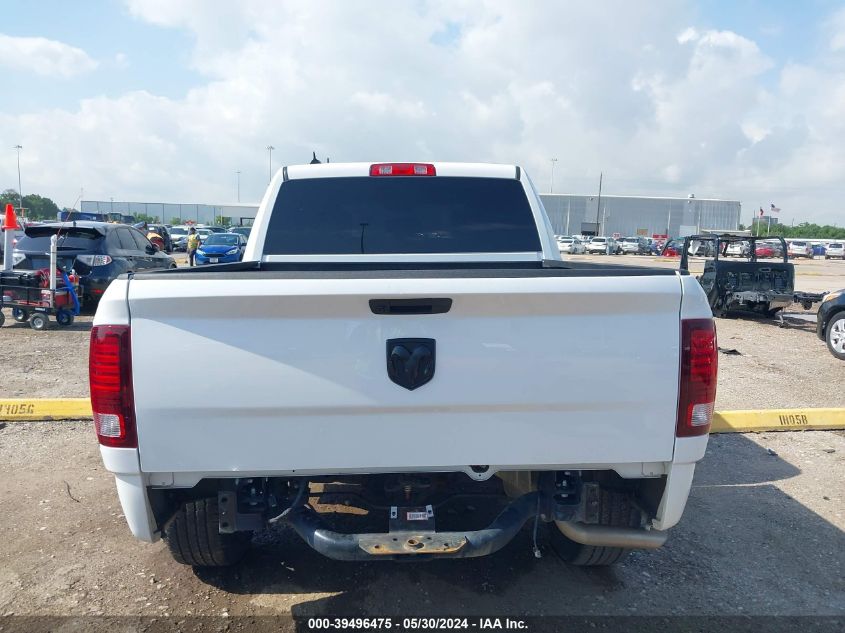2022 Ram 1500 Classic Warlock 4X2 5'7 Box VIN: 1C6RR6LG8NS221891 Lot: 39496475