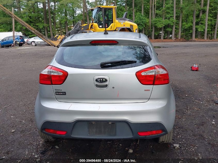 2012 Kia Rio5 Lx VIN: KNADM5A33C6041569 Lot: 39496480