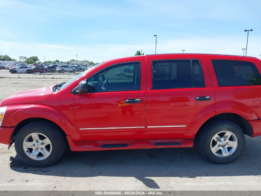 2004 Dodge Durango Limited VIN: 1D4HB58D34F210552 Lot: 39496495