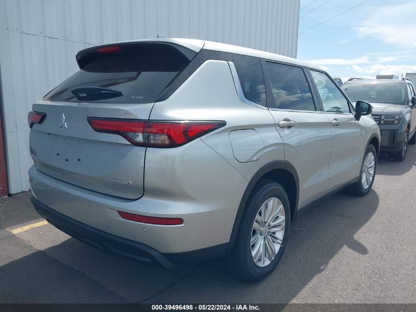 2024 Mitsubishi Outlander Phev Es S-Awc VIN: JA4T5UA9XRZ058879 Lot: 39496498