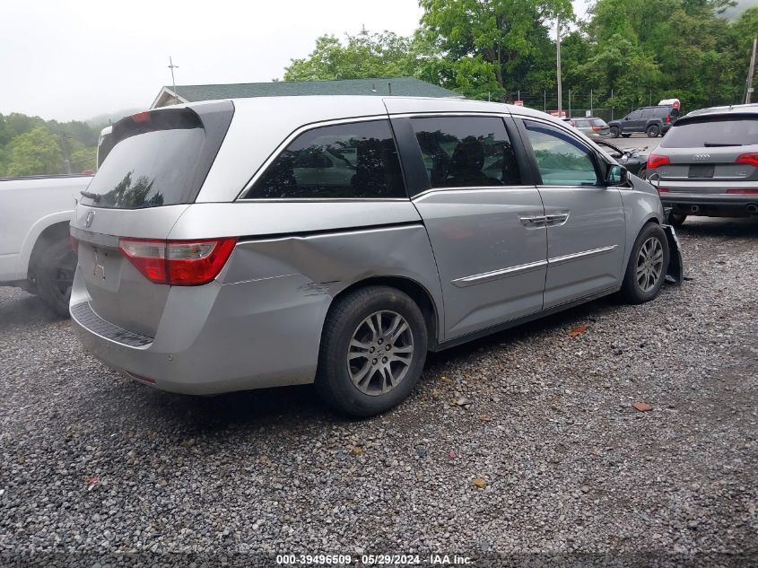 2011 Honda Odyssey Ex VIN: 5FNRL5H48BB100225 Lot: 39496509