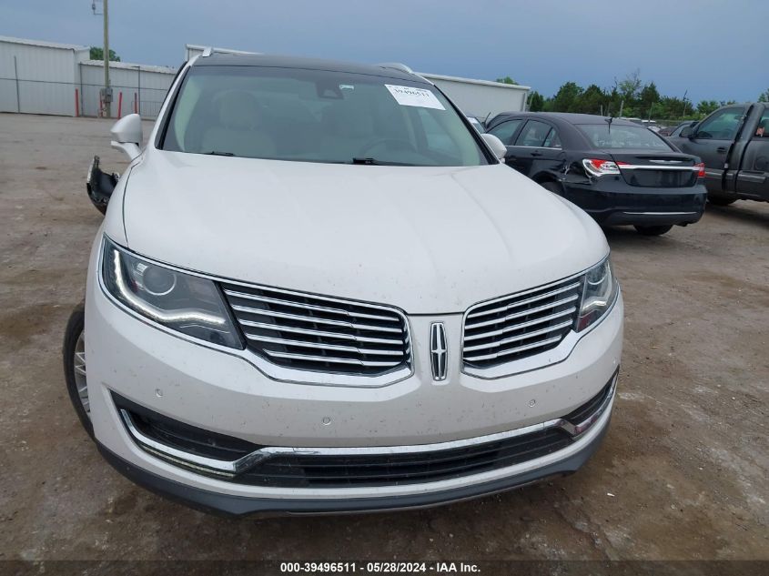 2018 Lincoln Mkx Reserve VIN: 2LMPJ6LR7JBL12311 Lot: 39496511