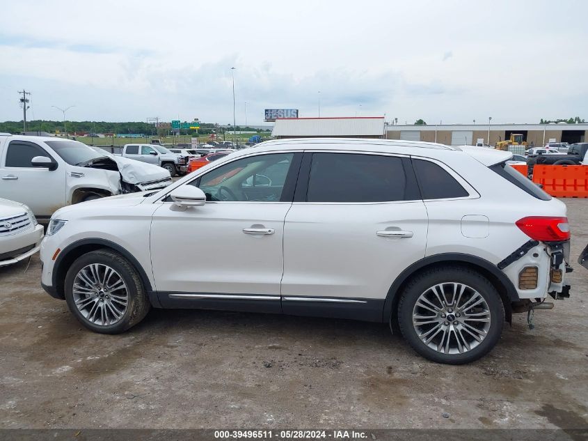 2018 Lincoln Mkx Reserve VIN: 2LMPJ6LR7JBL12311 Lot: 39496511