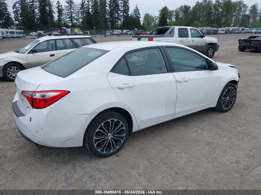 2014 Toyota Corolla Le Plus VIN: 5YFBURHEXEP149482 Lot: 39496515