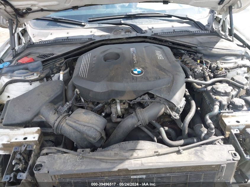 2017 BMW 330I VIN: WBA8B9G31HNU55095 Lot: 39496517