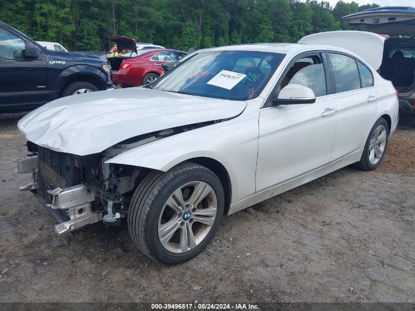 2017 BMW 330I VIN: WBA8B9G31HNU55095 Lot: 39496517