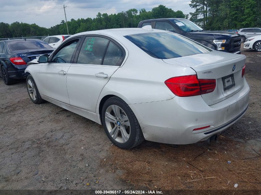 2017 BMW 330I VIN: WBA8B9G31HNU55095 Lot: 39496517