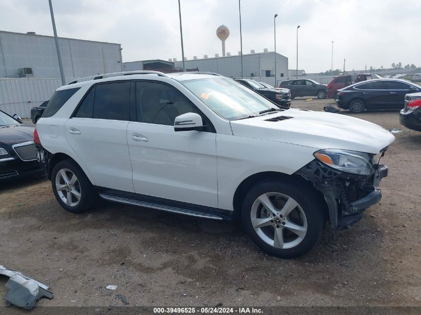 2018 Mercedes-Benz Gle 350 VIN: 4JGDA5JB1JB047311 Lot: 39496525