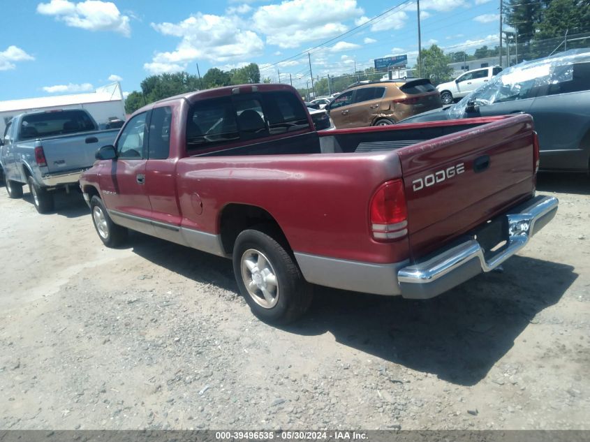 1998 Dodge Dakota VIN: 1B7GL22X5WS716594 Lot: 39496535