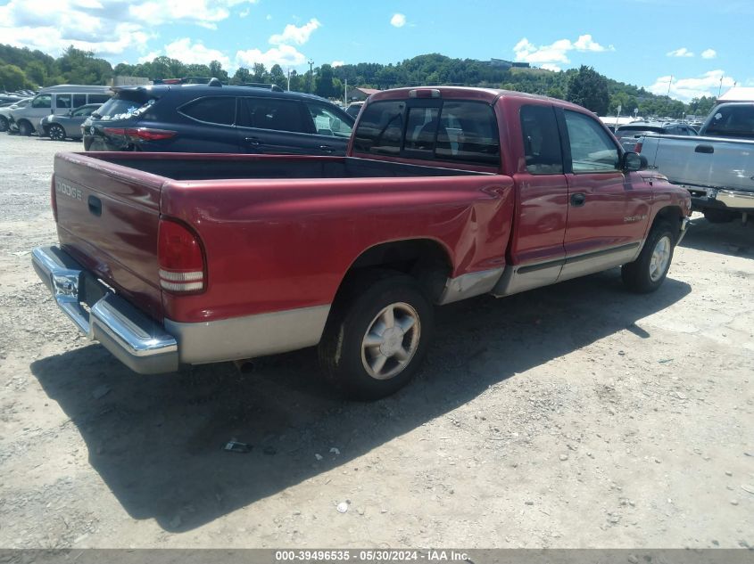 1998 Dodge Dakota VIN: 1B7GL22X5WS716594 Lot: 39496535