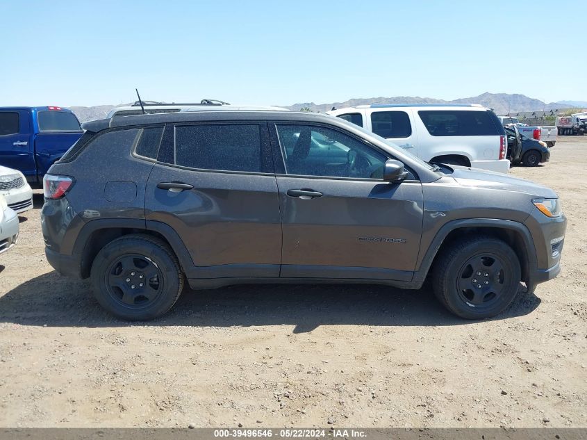 2018 Jeep Compass Sport Fwd VIN: 3C4NJCAB5JT155913 Lot: 39496546