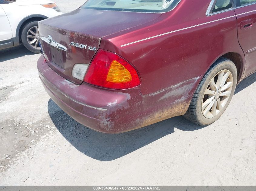 2001 Toyota Avalon Xls VIN: 4T1BF28BX1U156240 Lot: 39496547