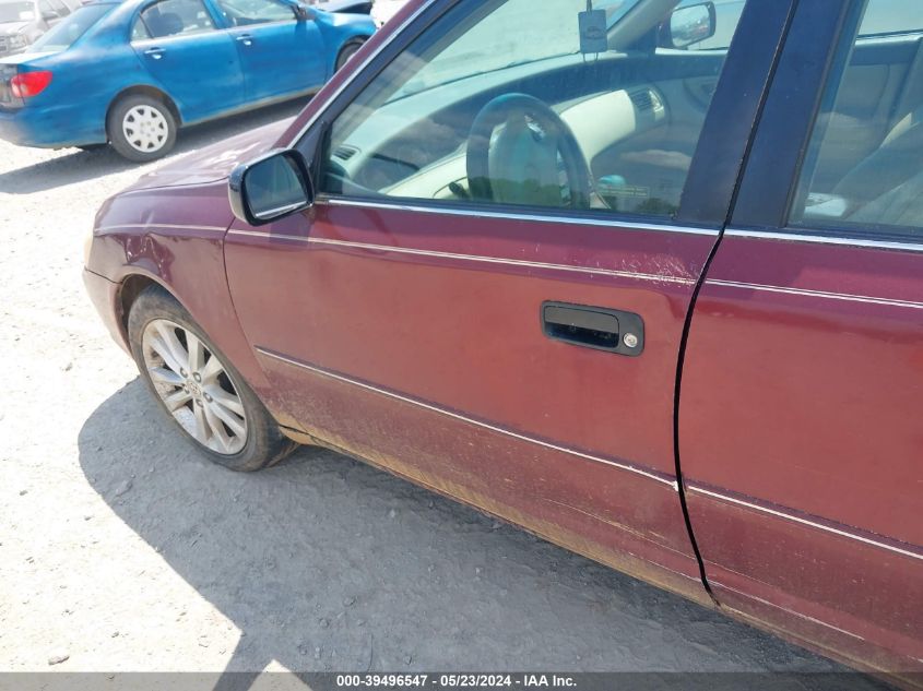 2001 Toyota Avalon Xls VIN: 4T1BF28BX1U156240 Lot: 39496547